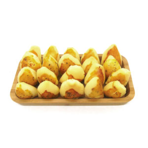 Esfiha de presunto e queijo