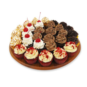 Mini Cupcake bombom de morango