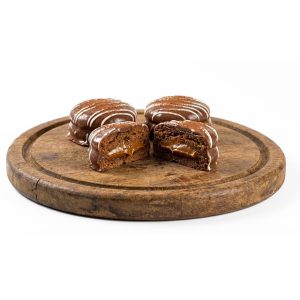 Pão de mel recheado com doce de leite